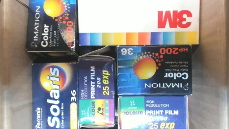 Analoge Filme originalverpackt