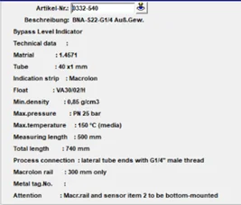 BNA-S22 / 0332-540