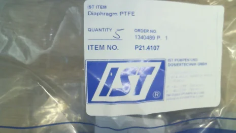 P21.4107  (Mechanical Diaphragm for MD49S6 F ZCA2VL)