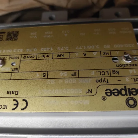 IE3 - JMK 80B 4 / B5