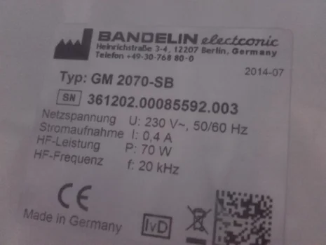 83778/ GM 2070-SB HF