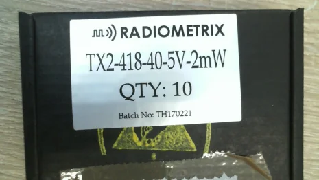 TX2-418-40-5V-2mW