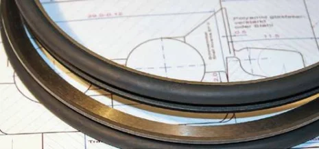 cast iron 15CR3MO + O-Ring in NBR 60 Shore 