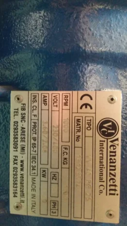 VV 40 BB 25 obsolete, replaced by V603800 VV40B/6 