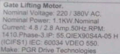 Q1E X 90S4A-05 H