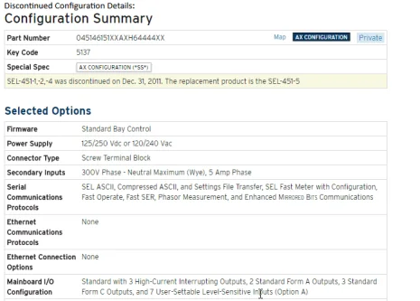 045146151XXAXH64444XX discontinued, replaced by  04515615XXXX4H64444X1 