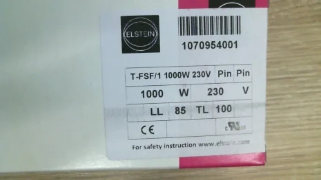 1070954001 / T-FSF/1 1000W 230V