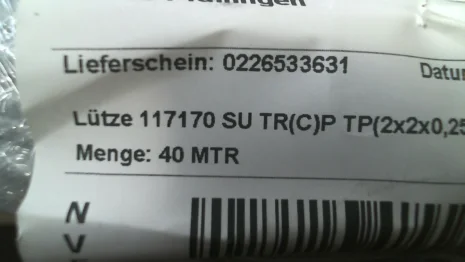 117170 / SU TR(C)P TP(2x2x0,25)