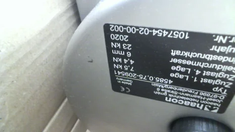 P/N: 209541, Type: 4585.0,75