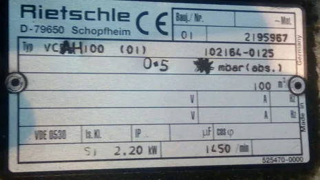 VCAH 100 ,obsolete,replaced by V-VC100-20AF/ECW 