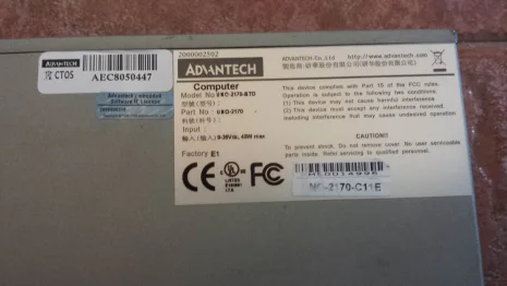 UNO-2170-BTO, 2170-C11E 