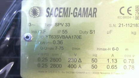 SPV 33-TRI (SPV 33 170T)