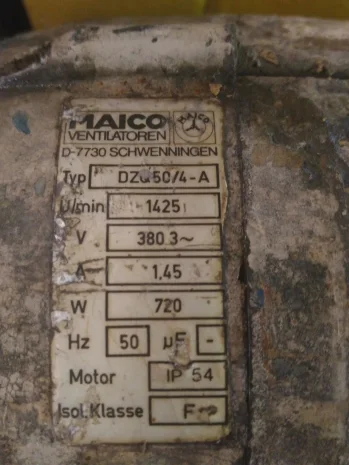 DZQ50/4-A obsolete, replacement P/N: 0083.0062, Type: DZQ 50/4 B