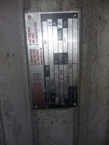 Fan for DOR 315S-4-157 