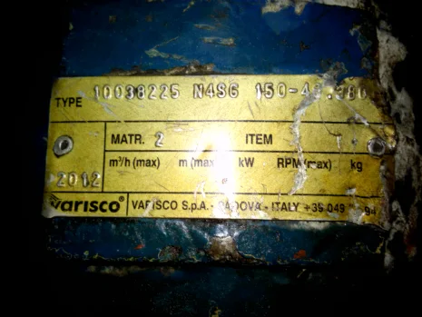 rotor for 10038225  N4SG 150-40.380  Obsolete 