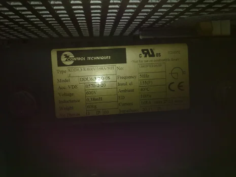 KDD603/R/600V/168A/50HZ     DURR M0129909.04 - obsolete, alternatives  - KDD7,5/R/600V/156/0,38  &   KDD10,0/R/600V/180/0,33 