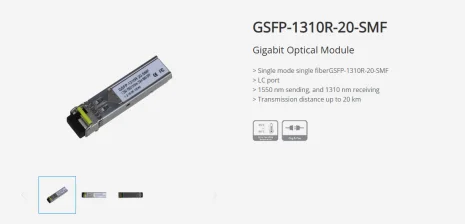 GSFP-1310T-20-SMF / 13256