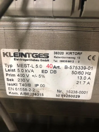 Type: MEST-L 5 B-575339-01 (OEM)
