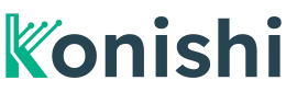 KONISHI logo KONISHI logo