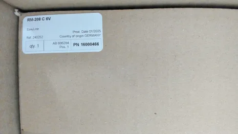 RM-208 C 6V IN 24V=