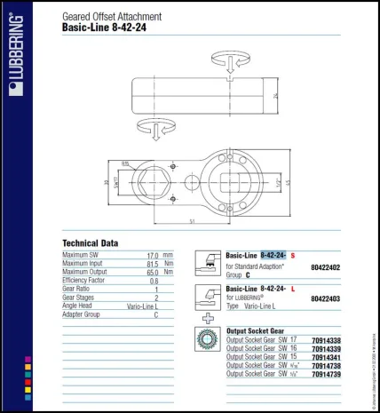 Basic-Line 8-42-24-S 