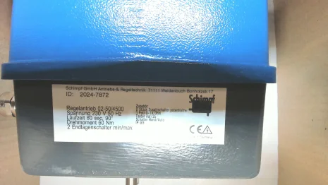 Regelantrieb 02-50/4500
