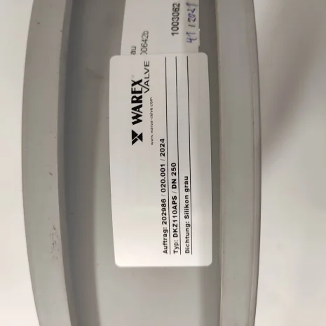 WX6000 / inflatable inner gasket for DKZ 110 APS DN 250