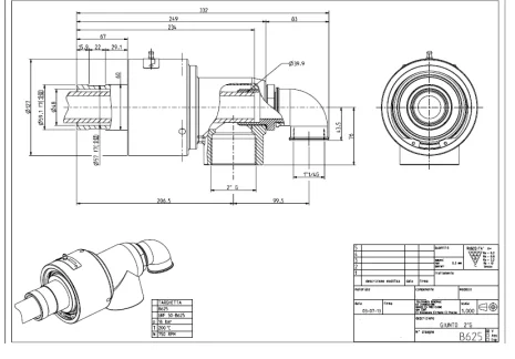 dual flow rotary union 