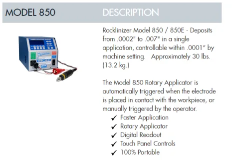 ROCKLINIZER 850E 
