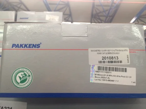 Ø160mm.0/1,6 MPa /M20x1,5 