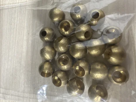 BRASS BALL NIPPLE 11MM DIA LOOSE